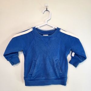 Hanna Anderson Track Stripe Crewneck 2T